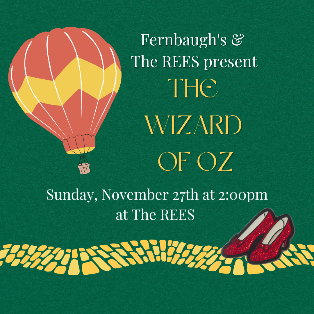 Fernbaugh's Acts as Community Sponsor for Holiday Weekend Movie Screening at Historic Rees Theater