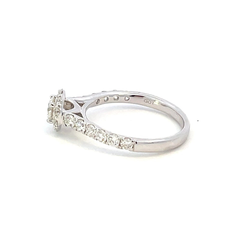 SallyK diamond round halo engagement ring side_100-00765