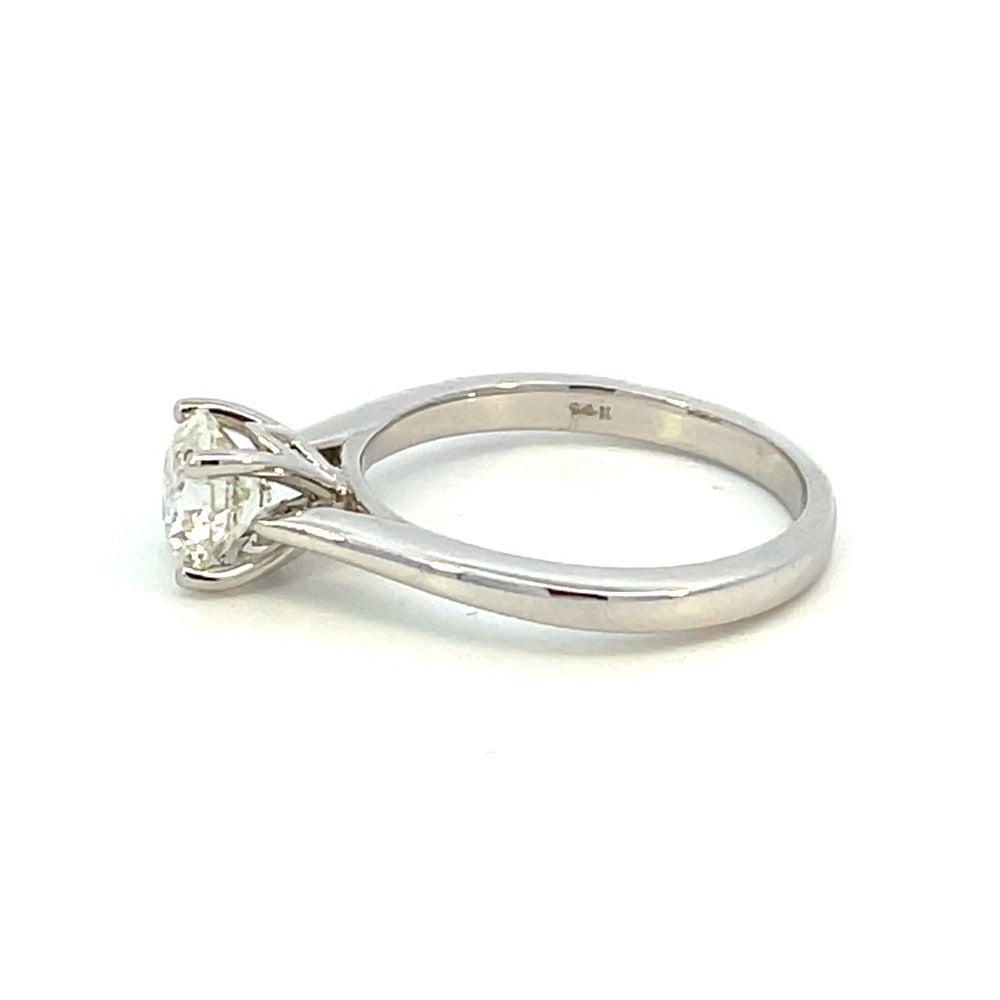 SallyK 1 CT Solitaire Engagement Ring Side 2