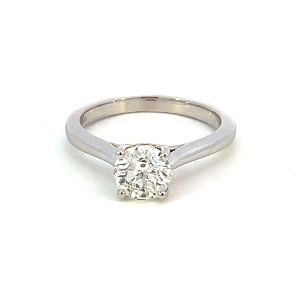SallyK 1 CT Solitaire Engagement Ring