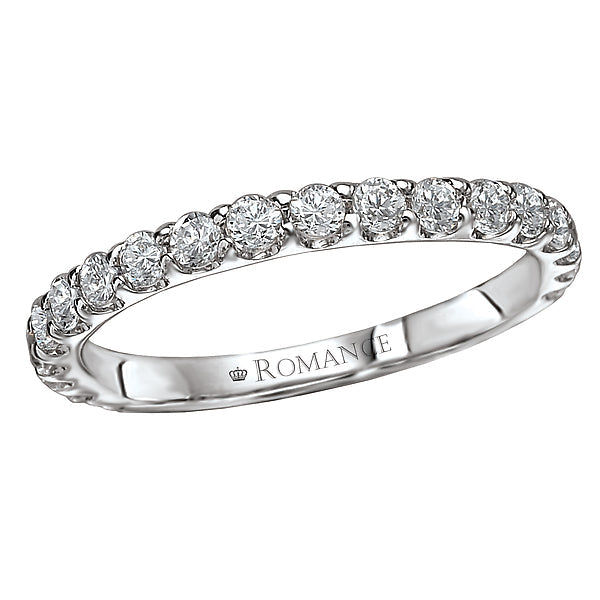 Round Matching Wedding Band