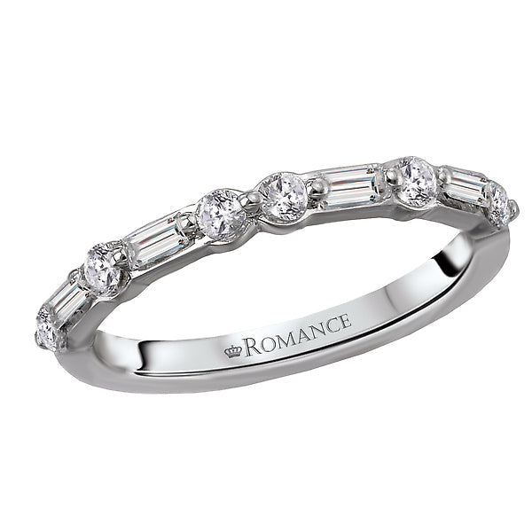 Baguette Matching Wedding Band