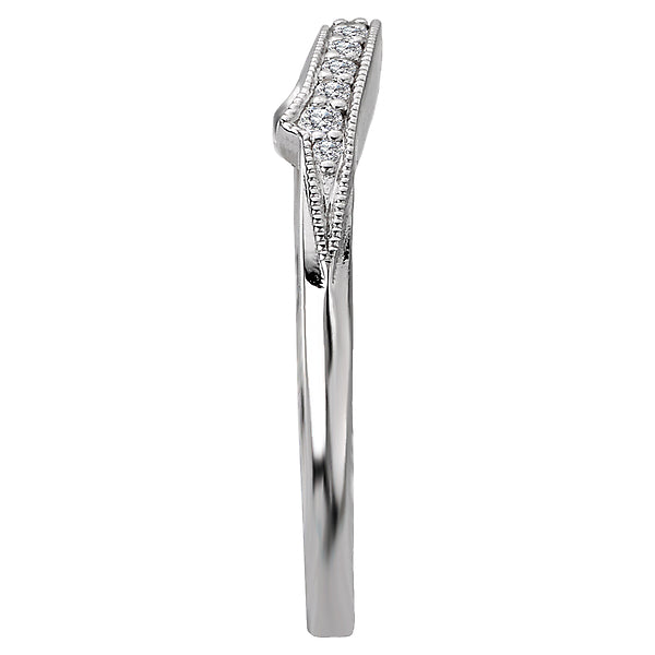 Round Matching Wedding Band