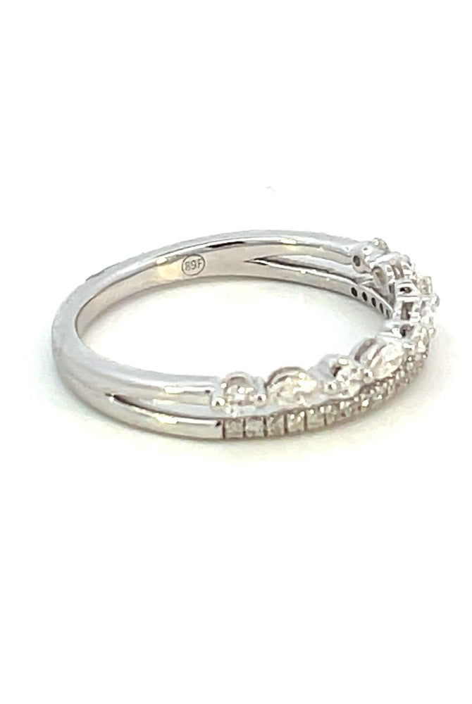 130-01279__SallyK 14KW Double Row Diamond Ring 1/3CTW_Side 2