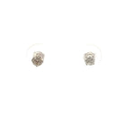 front view of Forever Fernbaugh's 1/4ctw diamond stud earrings