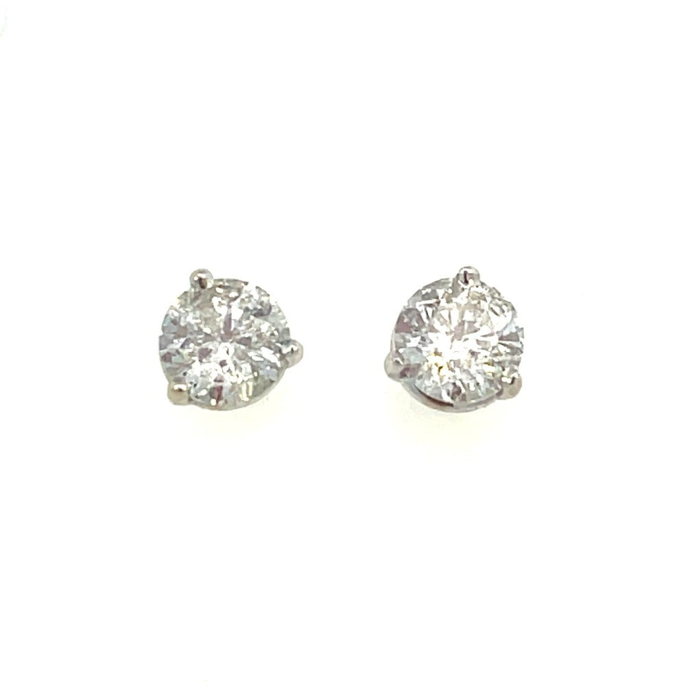 SallyK 3.09CTW Diamond Stud Earrings