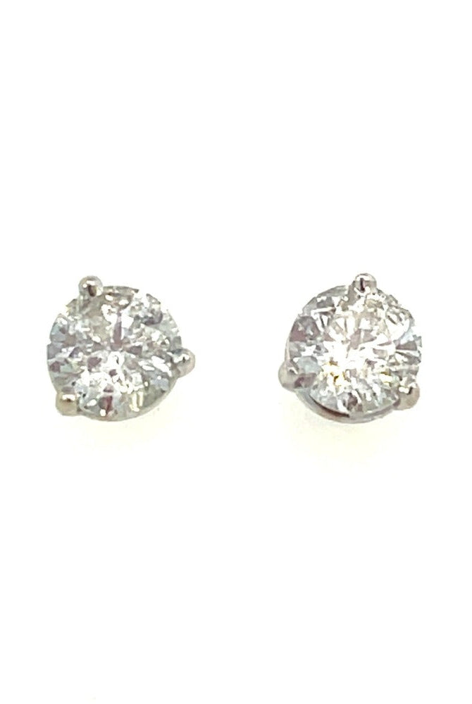 SallyK 3.09CTW Diamond Stud Earrings