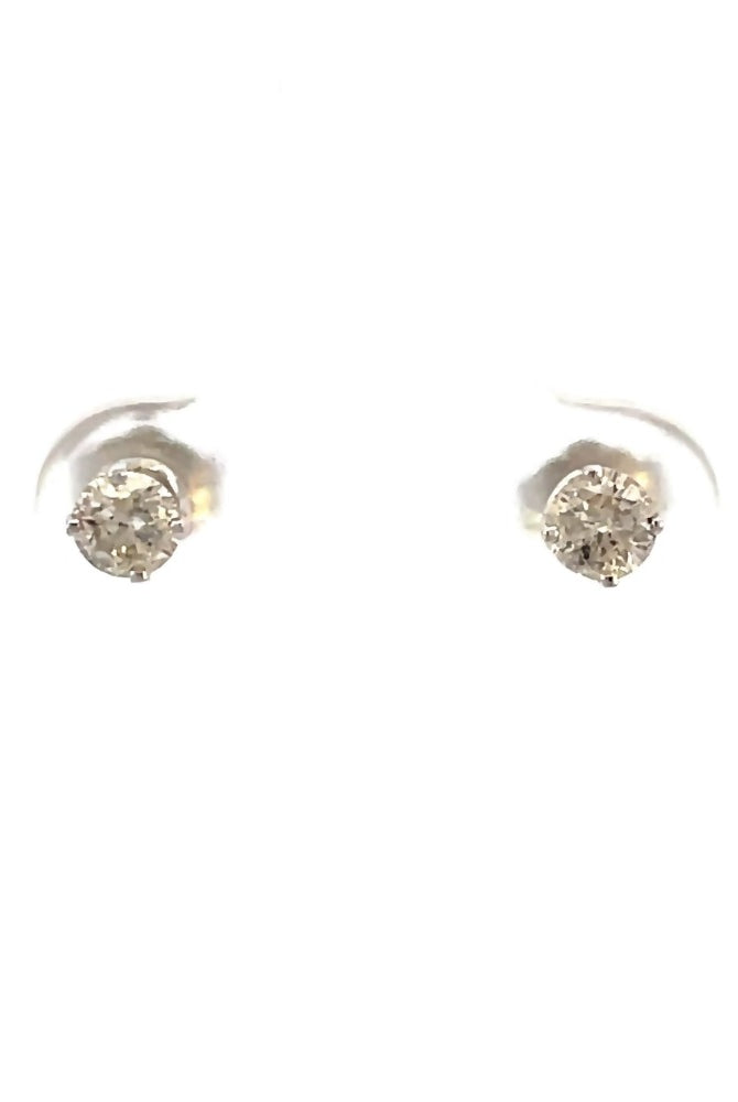 front view of 1/2ctw Forever Fernbaugh's diamond stud earrings