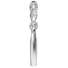 Marquise Diamond Wedding Band
