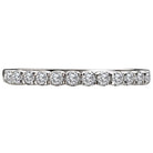 Round Diamond Wedding Band