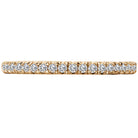 Round Matching Diamond Wedding Band