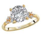 Round Semi-Mount Diamond Engagement Ring