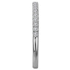 Round Diamond Wedding Band