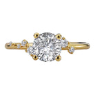 Round Diamond Semi-Mount Engagement Ring
