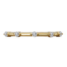 Round Diamond Wedding Band