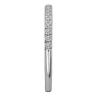 Round Diamond Wedding Band