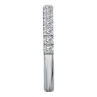 Round Diamond Wedding Band