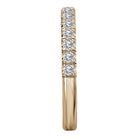 Round Diamond Wedding Band