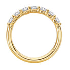 Round Lab Grown Diamond Wedding Band