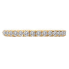 Round Straight Diamond Wedding Band