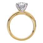 Round Semi-Mount Diamond Engagement Ring