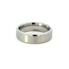 6mm Men's Cobalt Chrome Band with Beveled Edge_front