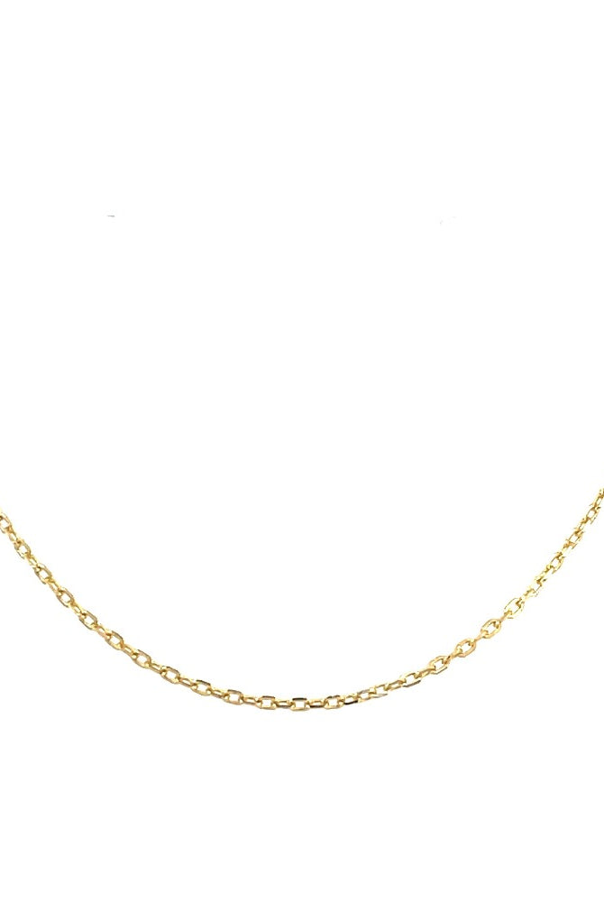 Ania Haie Sterling Silver Mini Link Charm Necklace with Gold Overlay