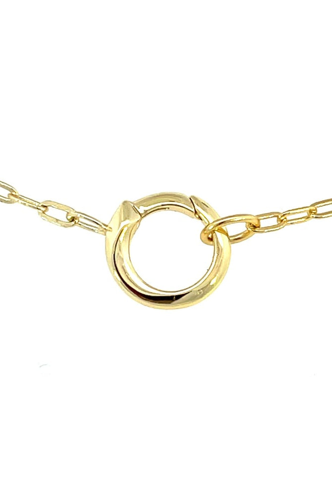 Ania Haie Sterling Silver Mini Link Charm Connector Bracelet