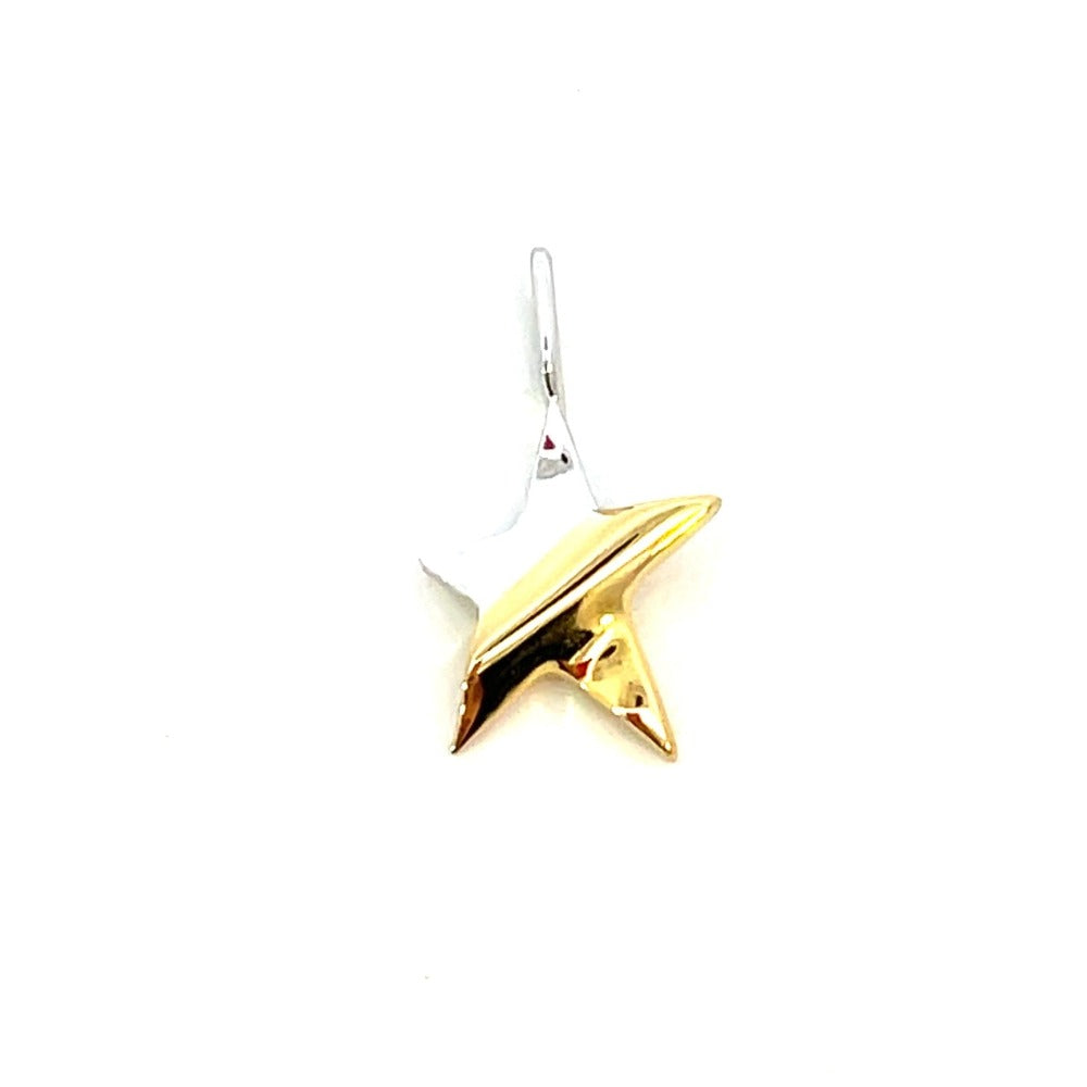 Ania Haie Sterling Silver Two Tone Star Charm
