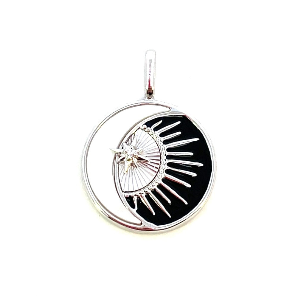 Ania Haie Sterling Silver Eclipse Charm