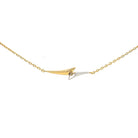 Ania Haie Sterling Silver Arrow Chain Bracelet with Gold Overlay