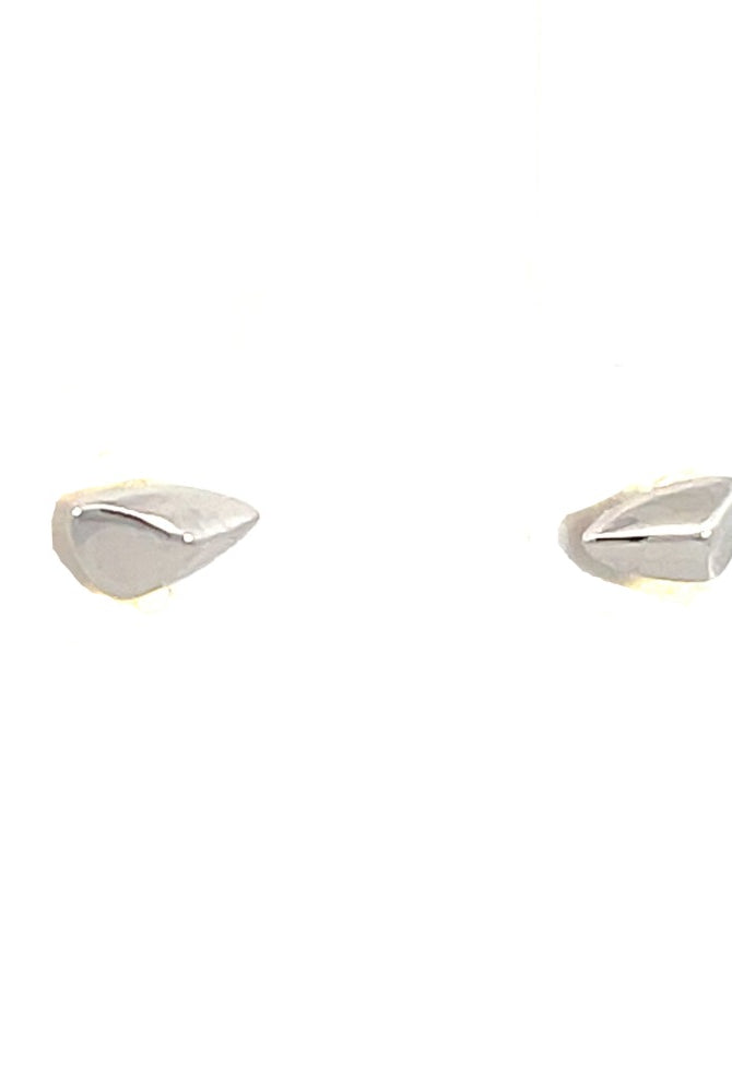Ania Haie Sterling Silver Arrow Stud Earrings side 1