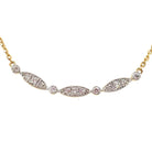 10K Gold Diamond Fashion Necklace