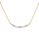 10K Gold Diamond Fashion Necklace