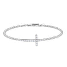 Single Cross Flex Bracelet (BL2416B)