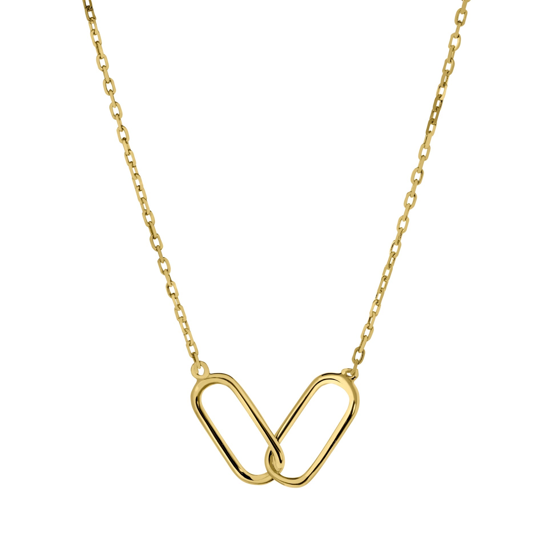 Interlocking Links Necklace (BL3002NG)