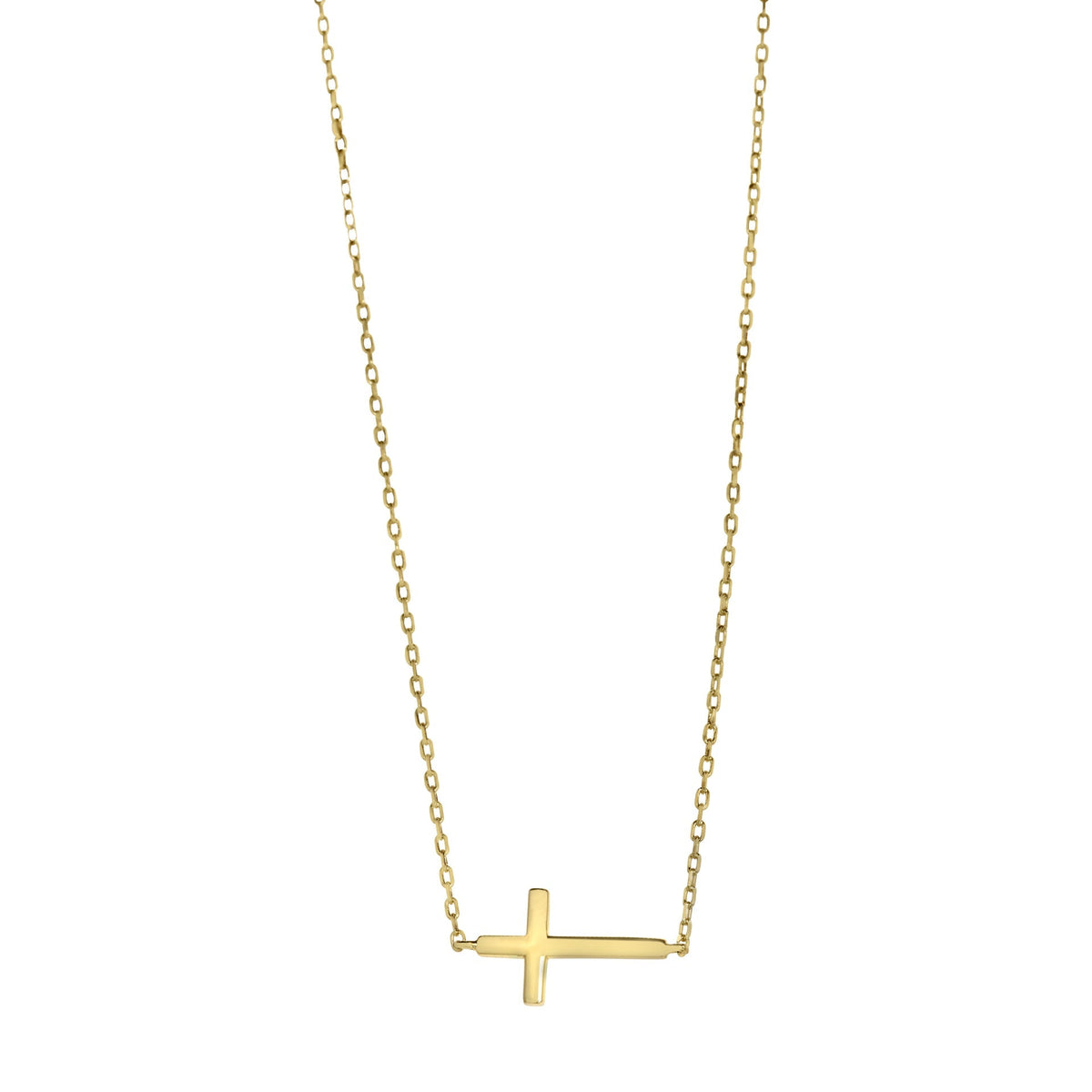Sideways Cross Chain (BL3036CHG) – Fernbaugh's Jewelers