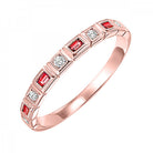 FR1032-1PD_10K Rose Gold Ruby Band Stackable Ring