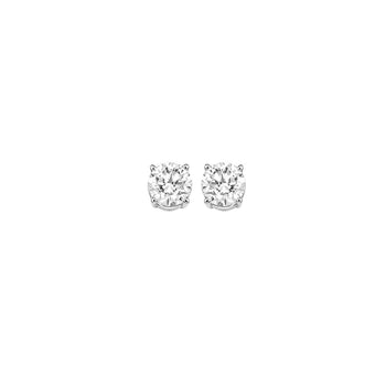 White Gold and Diamond Stud Earrings<br>SE3025-4wf