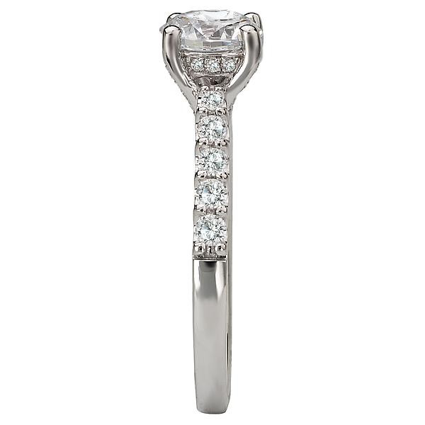 Classic Semi-Mount Diamond Ring