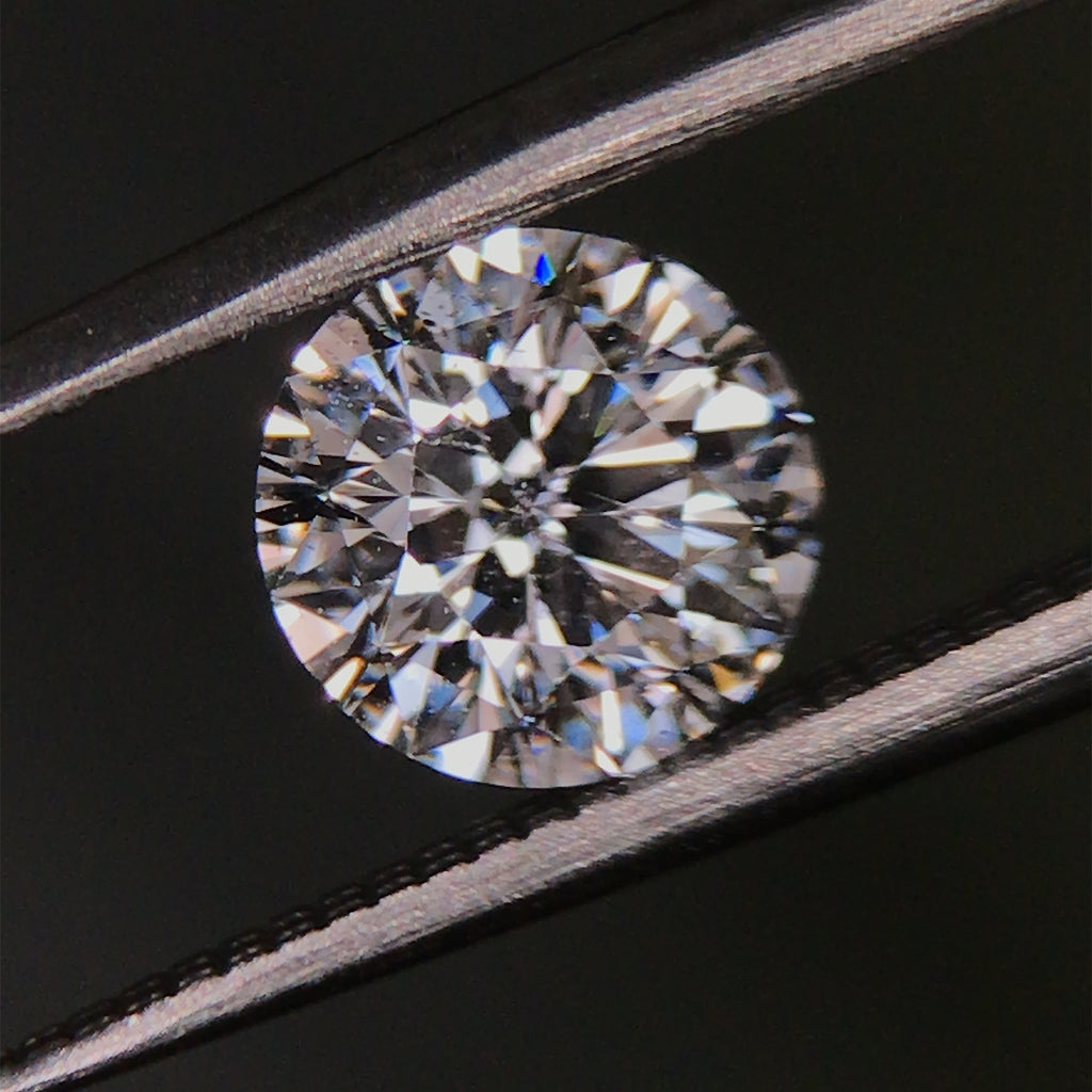 .90 CT SallyK Multi-Faceted Round Loose Diamond angle 2