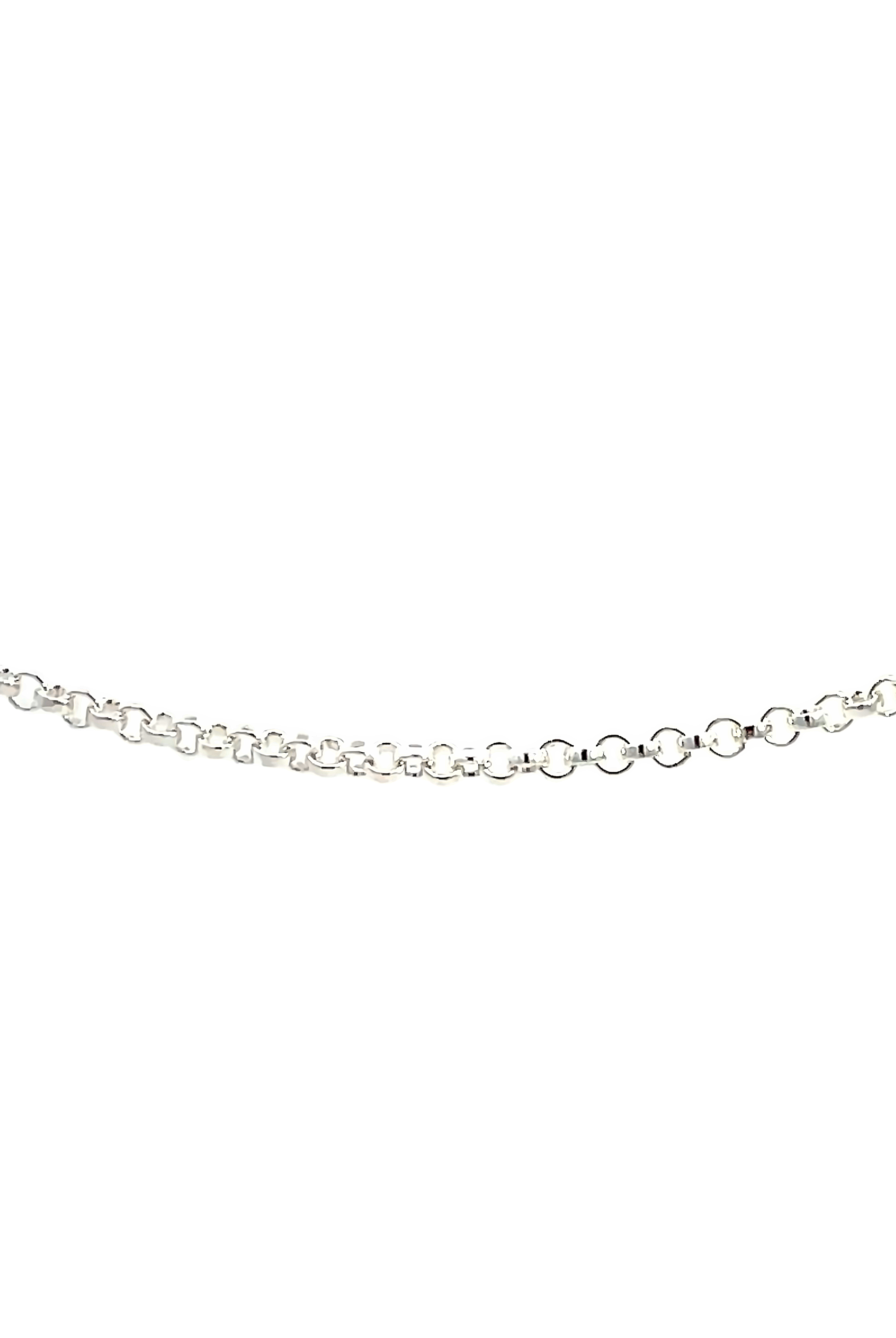Sterling Silver Rolo Chain for Permanent Jewelry 2