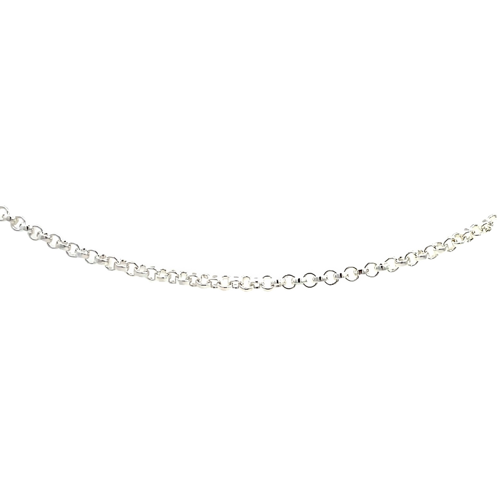 Sterling Silver Rolo Chain for Permanent Jewelry 2