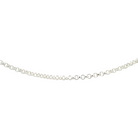 Sterling Silver Rolo Chain for Permanent Jewelry