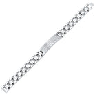 Steel Diamond Bracelet 1 1/5 Ct, Fernbaugh's Jewelers, BC10071-STWF