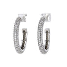 silver (slv 995) fancy fashion earrings