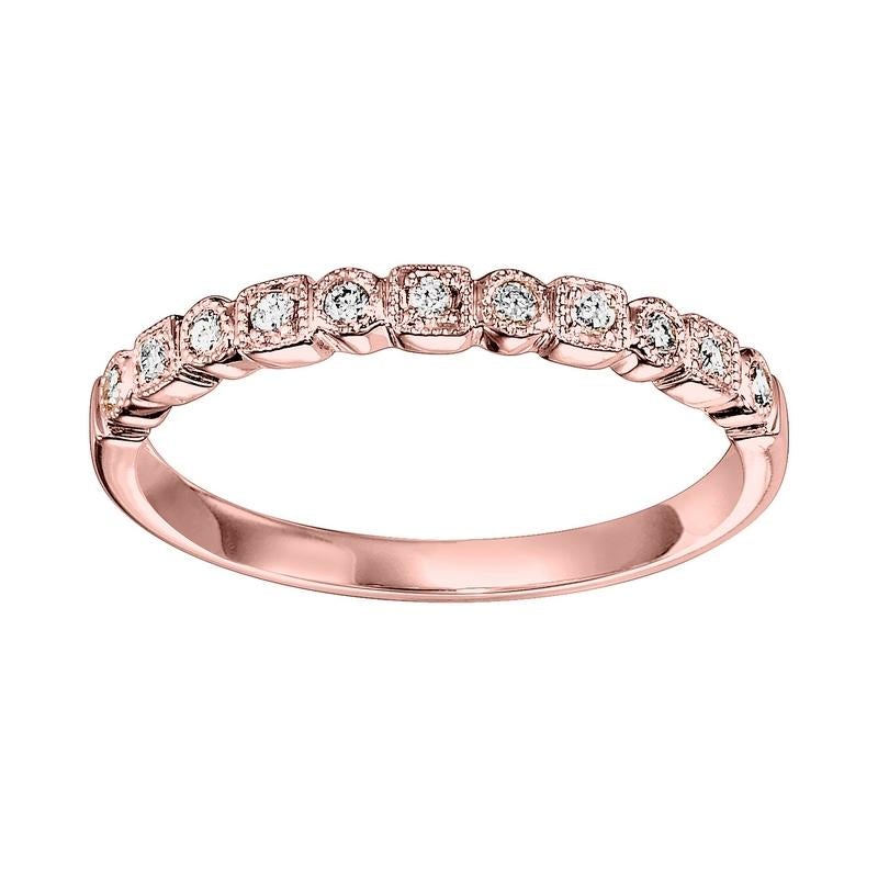 14KTR Mixables Bezel Fashion Ring 1/8Ct, Fernbaugh's Jewelers, FR1084-4PD