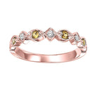 14kr mix prong citrine band 1/20ct, kb10-4wd