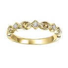 14ky mix prong citrine band 1/20ct, kb25-4wd