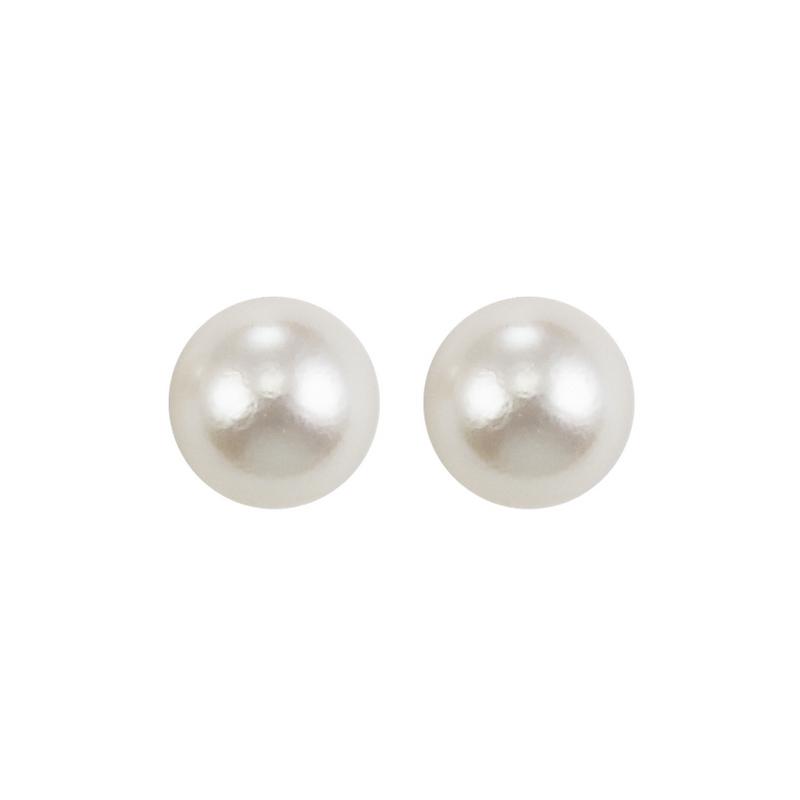 ss cultured pearl earrings, rol2165m
